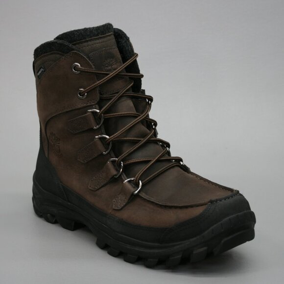 Timberland Men's 9.5 Chillberg Brown Primaloft 400 g Insulated Waterproof Boots - Picture 1 of 12